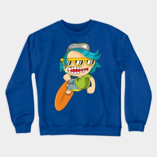 Mutant Surfer Crewneck Sweatshirt